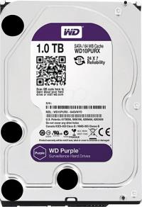WD PURPLE 1TB 5900RPM 64MB WD10PURX SATA3 REFURBİSH(YENİLENMİŞ) 7/24 Güvenlik DİSKİ - 1
